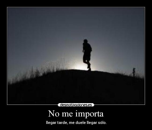No me importa - 