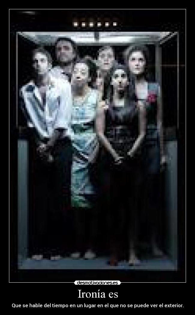 Ironía es - 