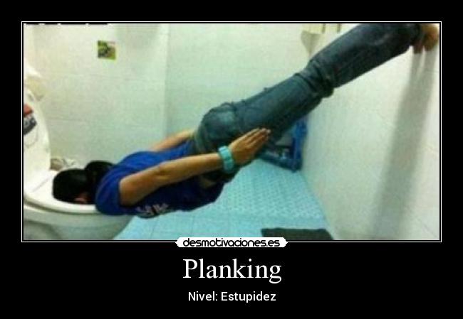 Planking - Nivel: Estupidez