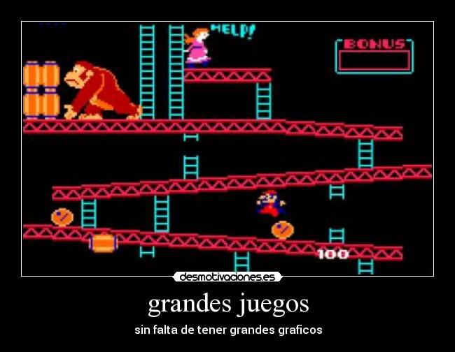 grandes juegos - sin falta de tener grandes graficos