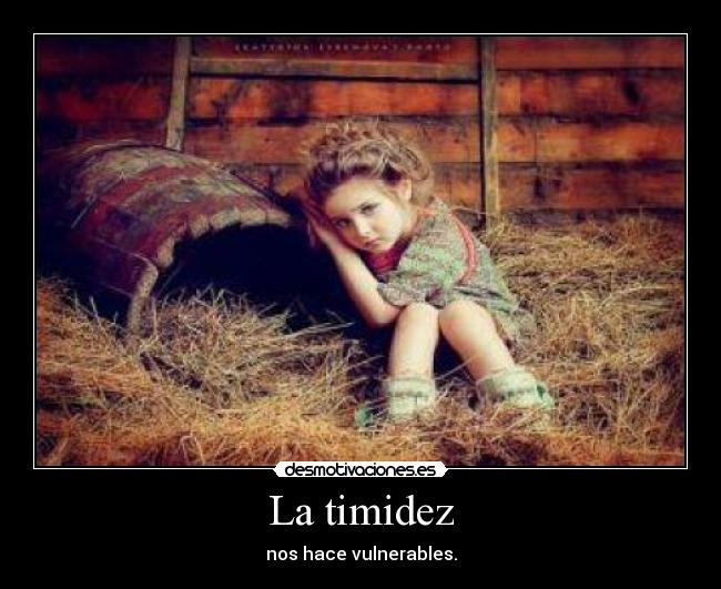 La timidez - 