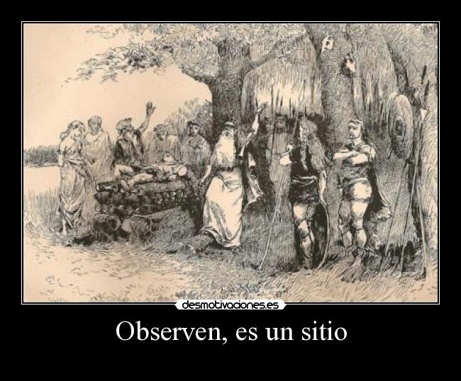 Observen, es un sitio -