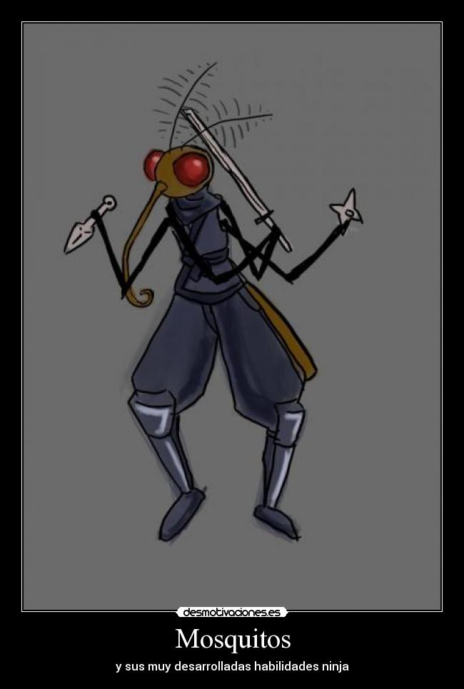 carteles mosquitos desmotivaciones