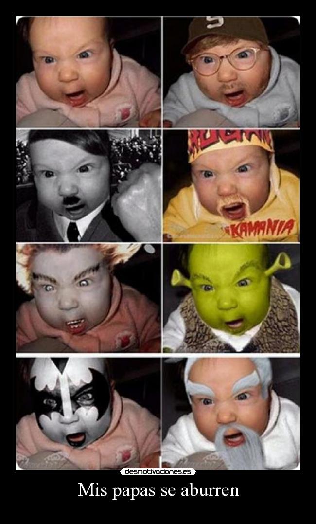 Mis papas se aburren -