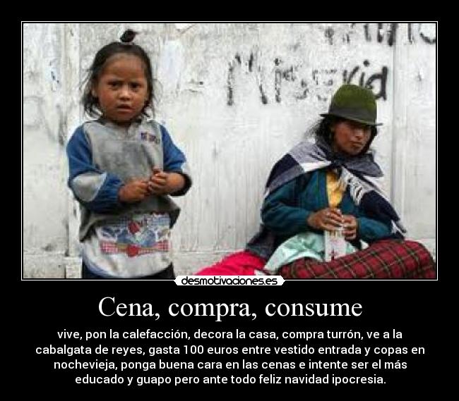 Cena, compra, consume - 