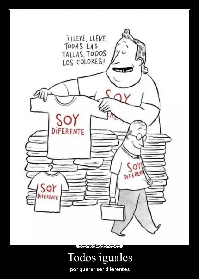 Todos iguales -