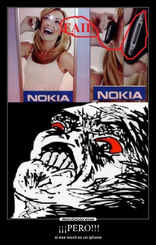 ¡¡¡PERO!!! - si ese movil es un iphone