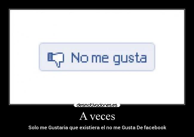 A veces -