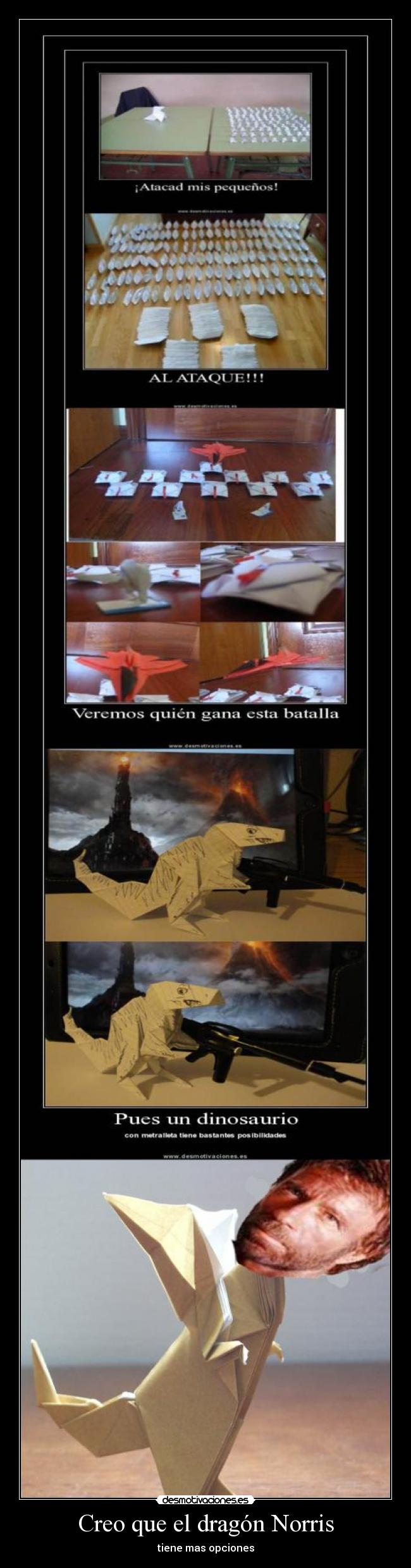 Creo que el dragón Norris - tiene mas opciones