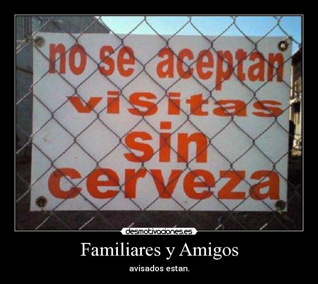 Familiares y Amigos - 