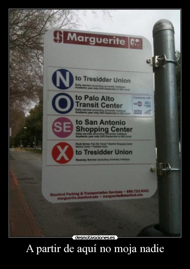 A partir de aquí no moja nadie - 