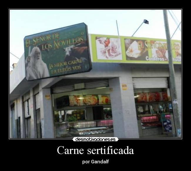 Carne sertificada - 