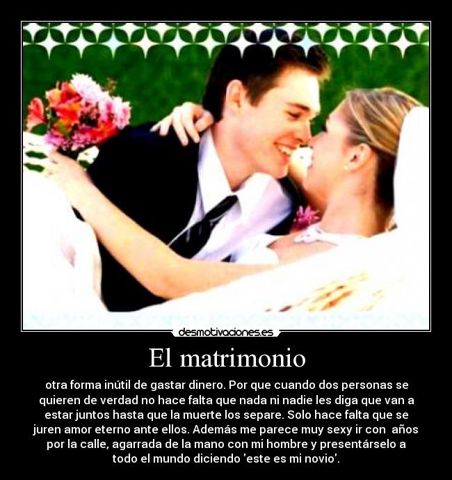 carteles encuentro sentido utilidad matrimonio desmotivaciones