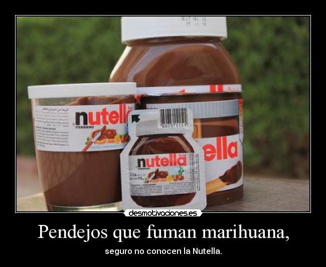 Pendejos que fuman marihuana, -