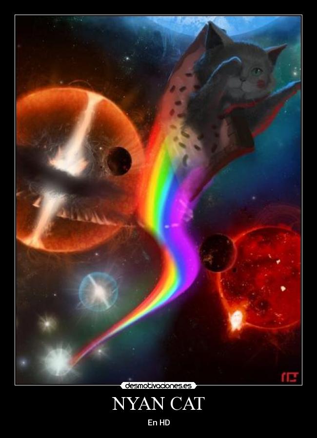 carteles nyan cat desmotivaciones