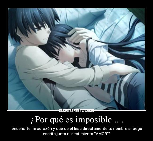 ¿Por qué es imposible .... - 