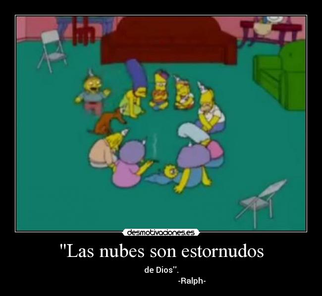 Las nubes son estornudos - 