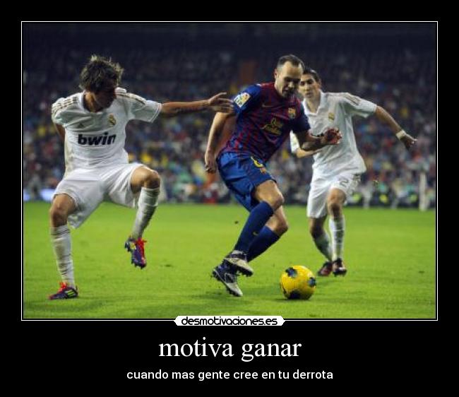 motiva ganar -