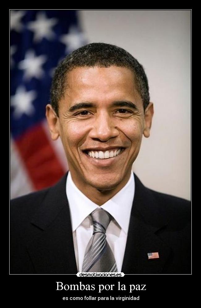Bombas por la paz - es como follar para la virginidad