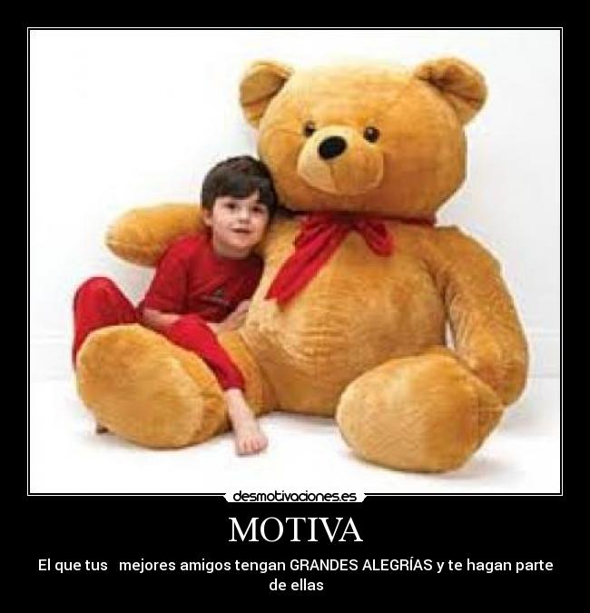 MOTIVA - El que tus mejores amigos tengan GRANDES ALEGRÍAS y te hagan parte de ellas