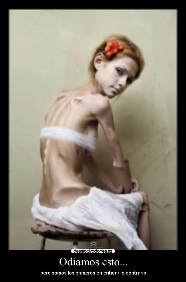 Odiamos esto... -