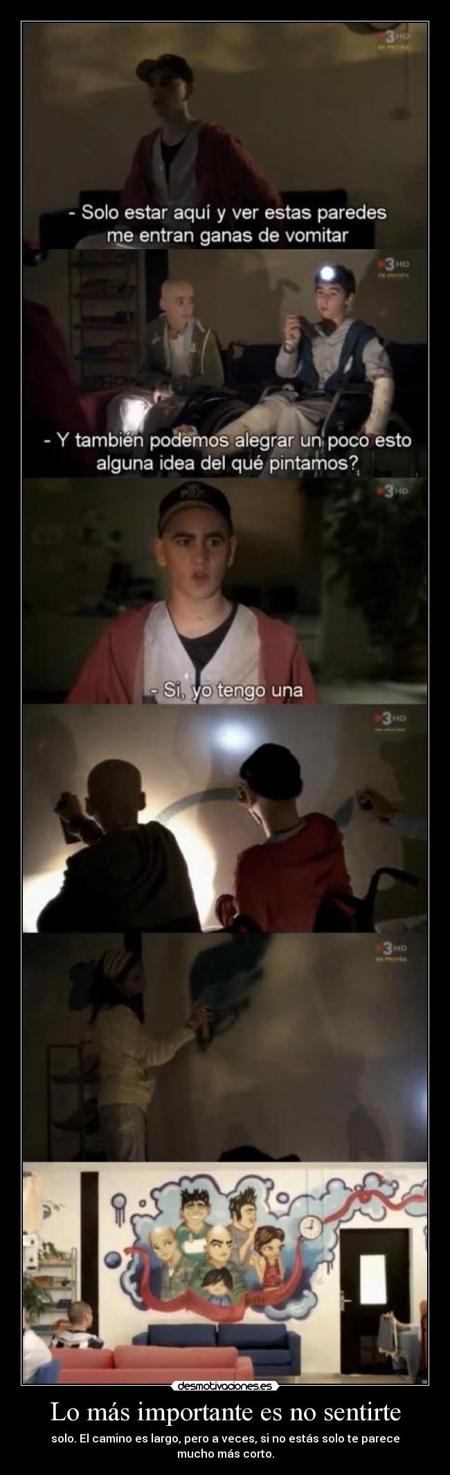 Lo más importante es no sentirte -