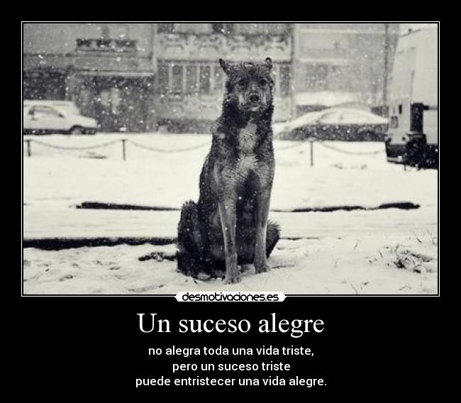 Un suceso alegre -