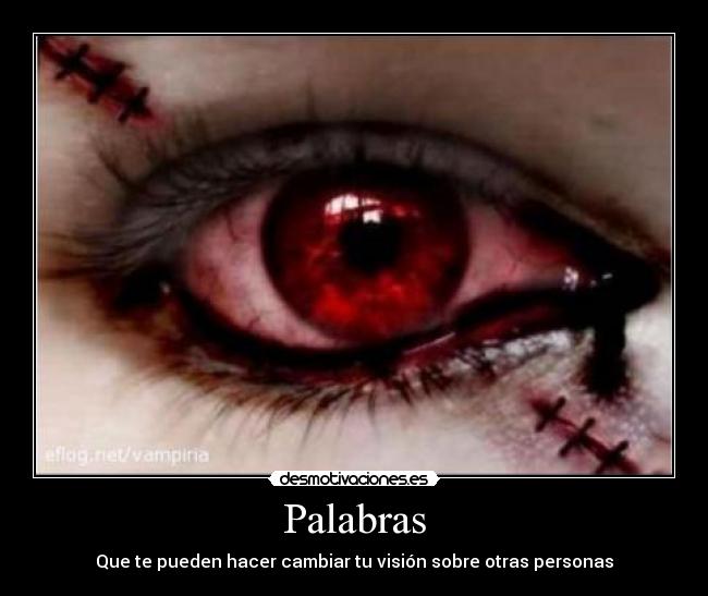 Palabras -