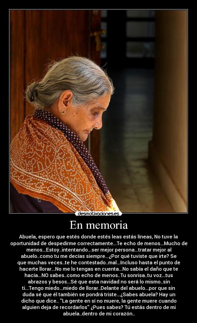 En memoria - 