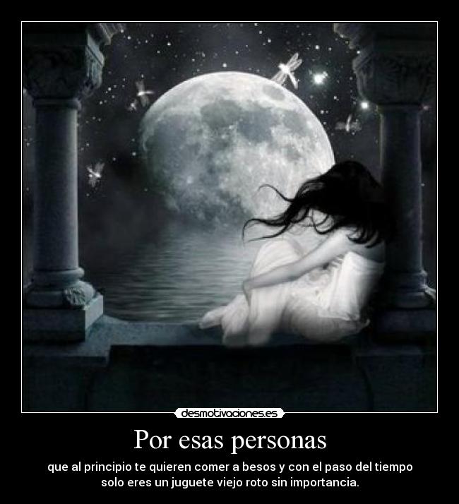 Por esas personas -