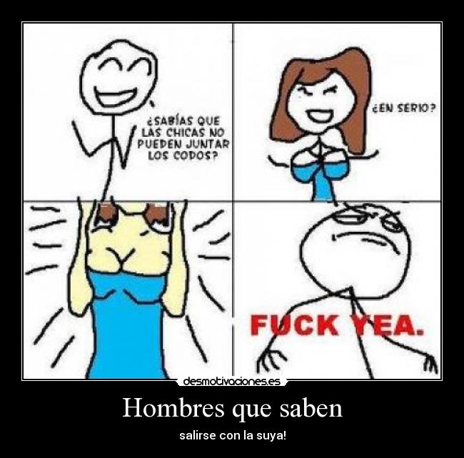 Hombres que saben -