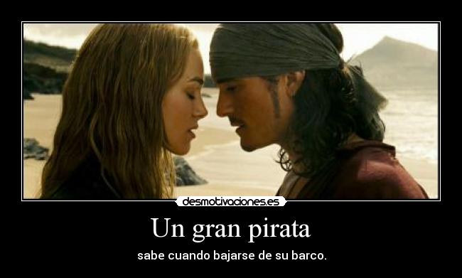 Un gran pirata -