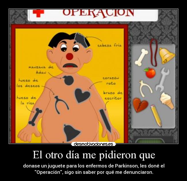 El otro día me pidieron que - 