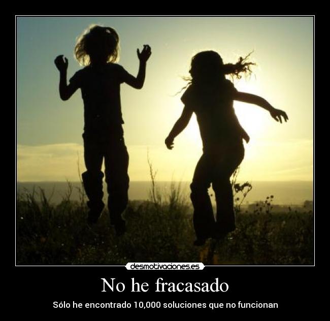 No he fracasado - 