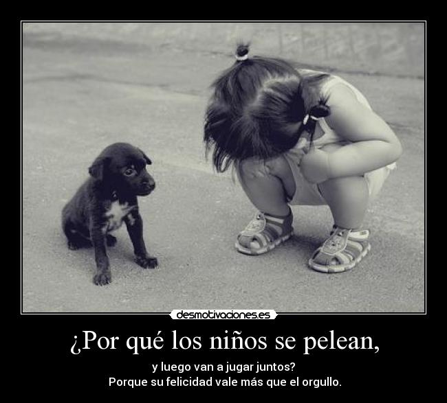 ¿Por qué los niños se pelean, -