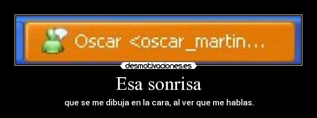 Esa sonrisa -