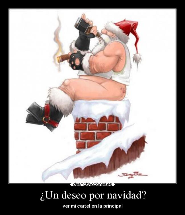¿Un deseo por navidad? - ver mi cartel en la principal