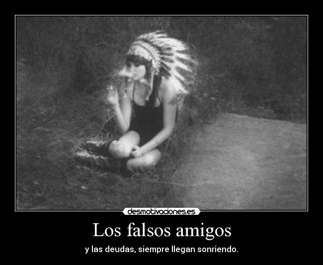 Los falsos amigos - 