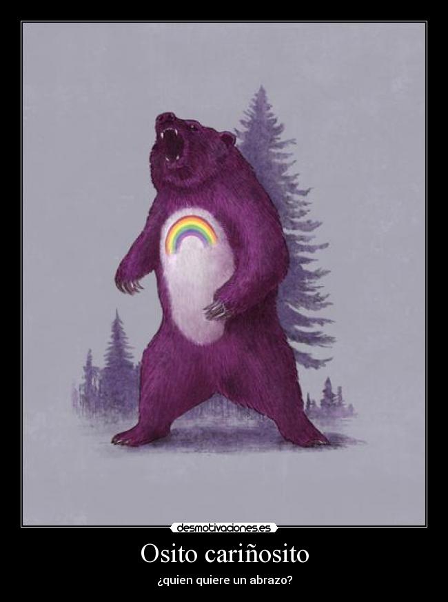 Osito cariñosito - ¿quien quiere un abrazo?