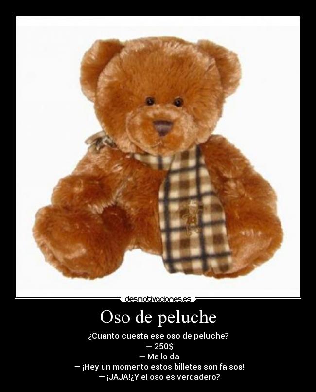 Oso de peluche -