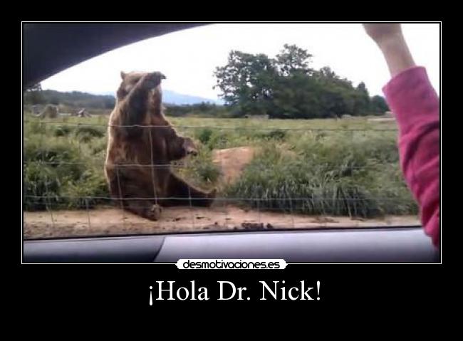 ¡Hola Dr. Nick! -