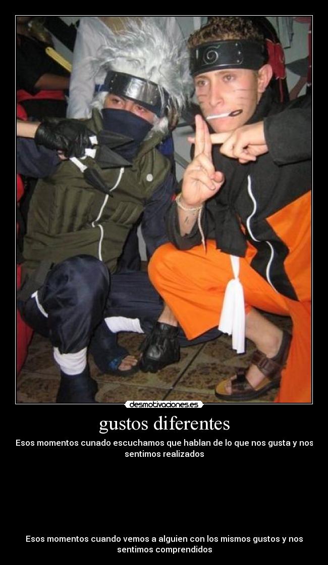 gustos diferentes - Esos momentos cunado escuchamos que hablan de lo que nos gusta y nos
sentimos realizados







Esos momentos cuando vemos a alguien con los mismos gustos y nos
sentimos comprendidos