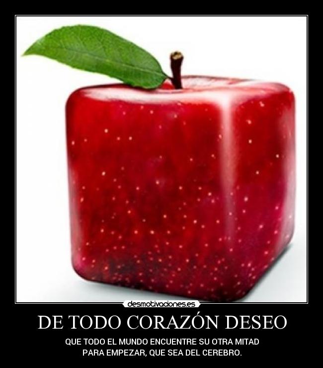 DE TODO CORAZÓN DESEO -