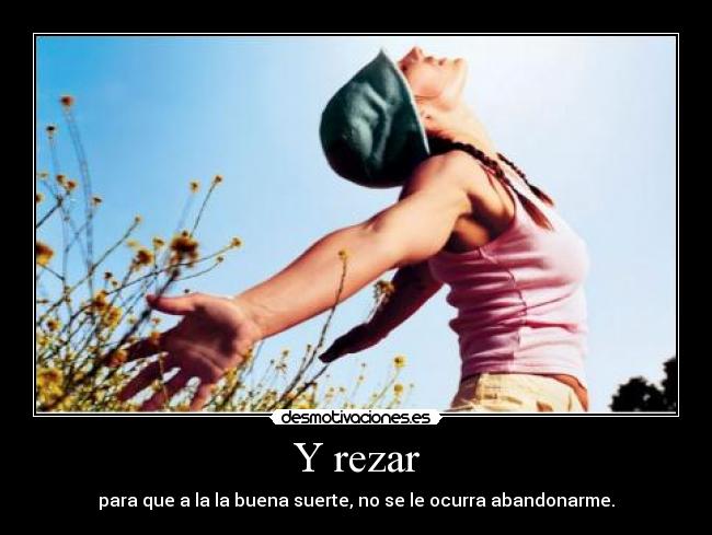 Y rezar - 