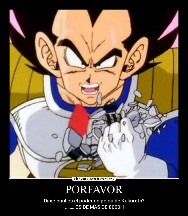 carteles 8000 vegeta raro desmotivaciones