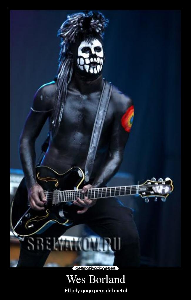 Wes Borland - El lady gaga pero del metal