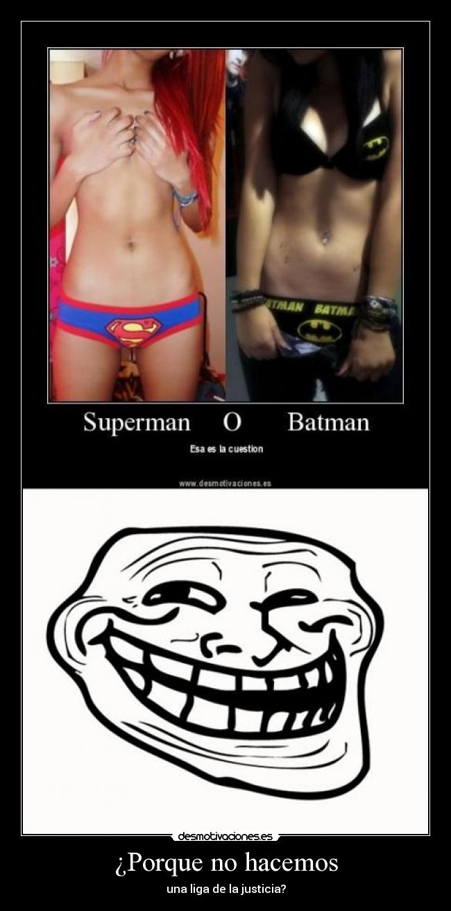 ¿Porque no hacemos - una liga de la justicia?