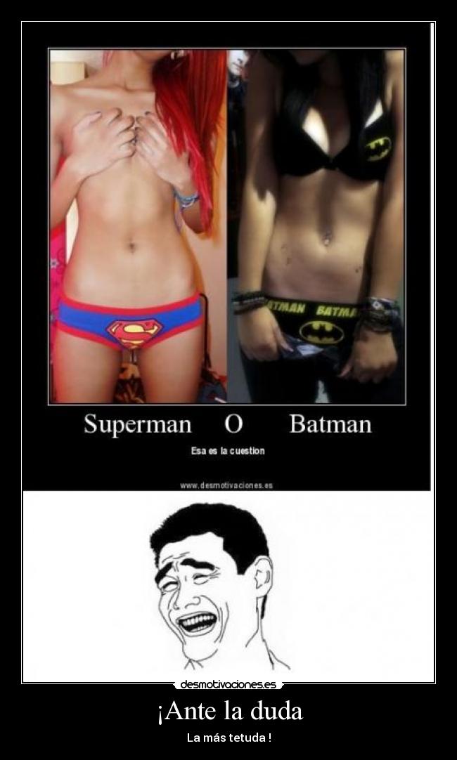 ¡Ante la duda - La más tetuda !