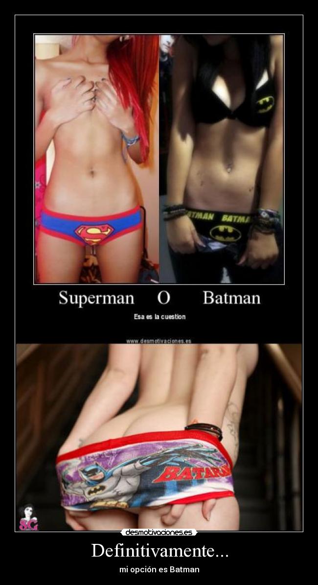 Definitivamente... -