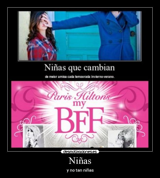 Niñas - y no tan niñas